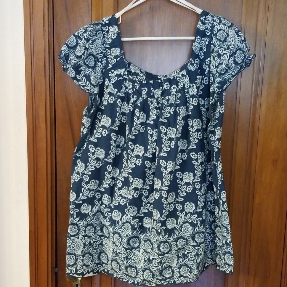 Boho peasant top